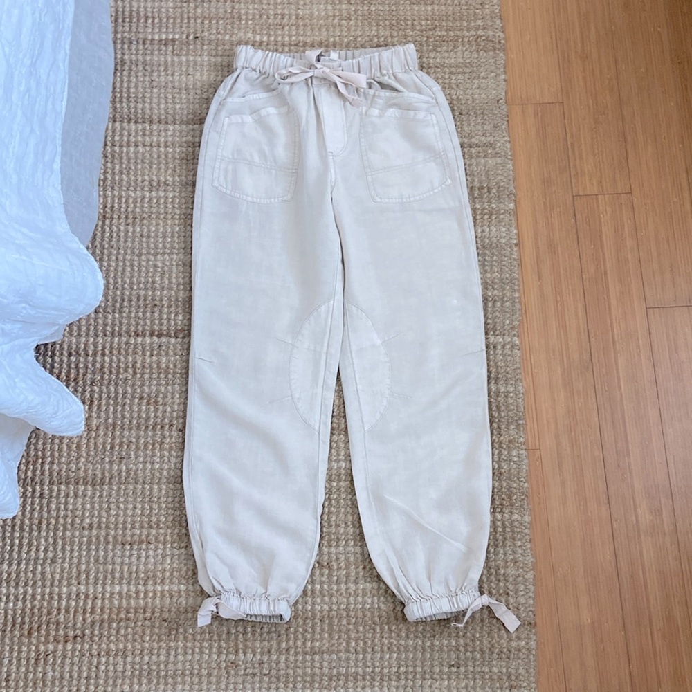 Anthropologie Pilcro Linen Blend Pants XXS Jogger